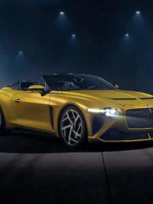 HIGH SOCIETY | Bentley Unveils $2 Million Roofless Car With Trim Made From 5,000 Years-Old&nbsp;Wood