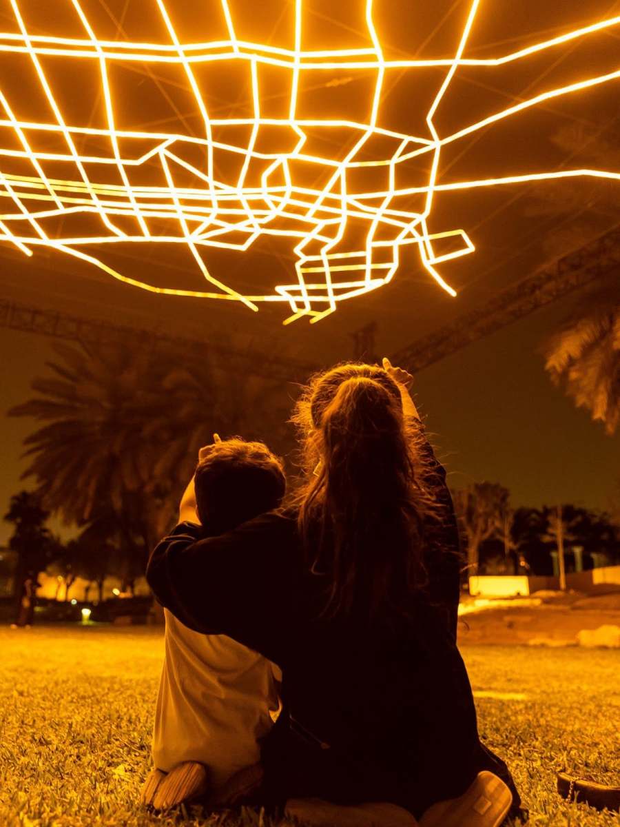 ARTS & CULTURE | Amsterdam Studio VOUW’s Luminous Installation ‘City Gazing Riyadh’ Celebrates&nbsp;Hope