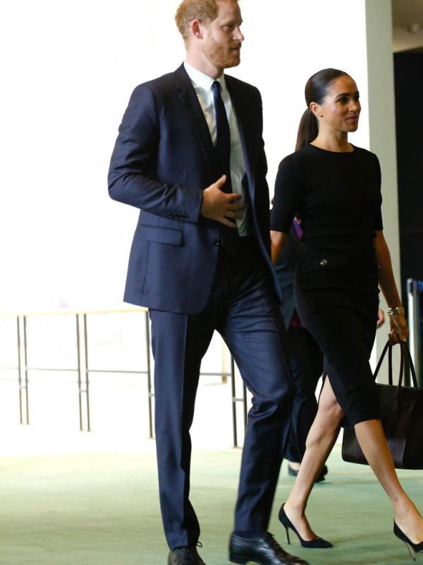 The Duchess Of Sussex Opts For Timeless Wardrobe Classics Out In New&nbsp;York