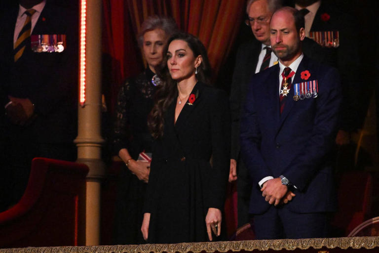 Princess Kate Attends Royal British Legion’s Festival of Remembrance in Elegant&nbsp;Tribute